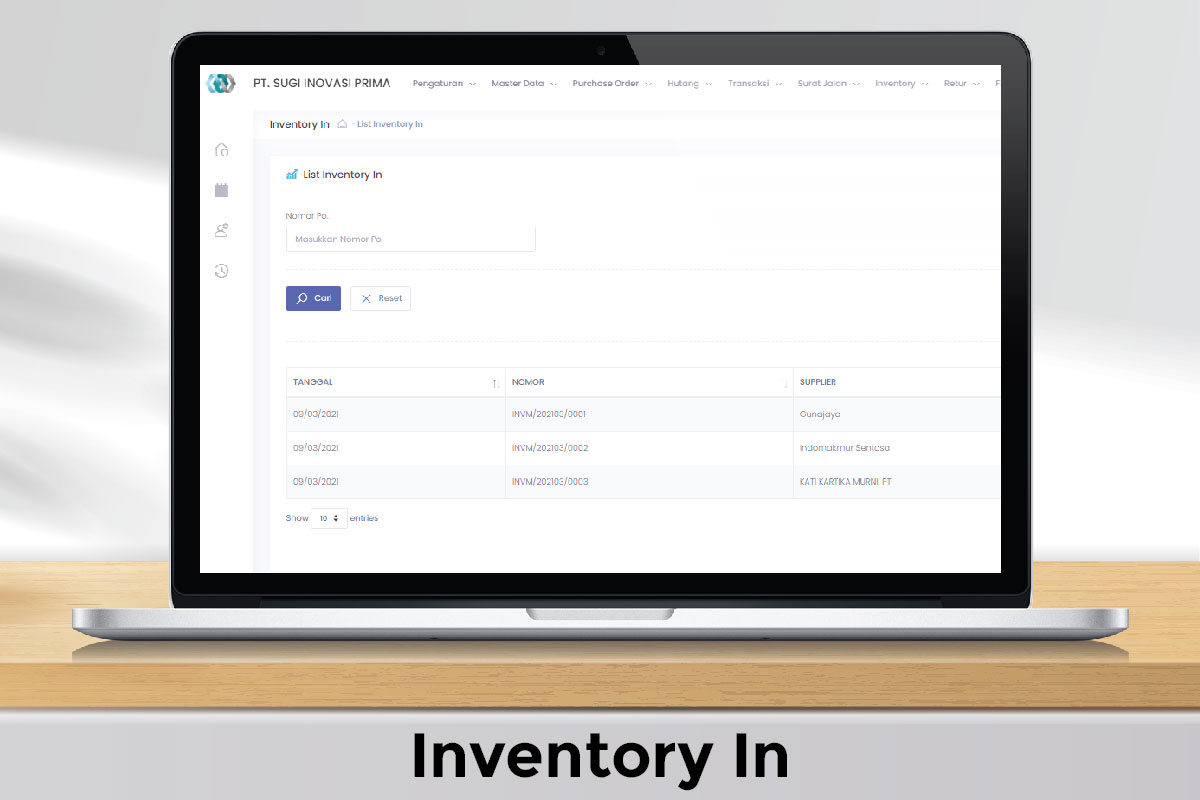 ERP Inventory In