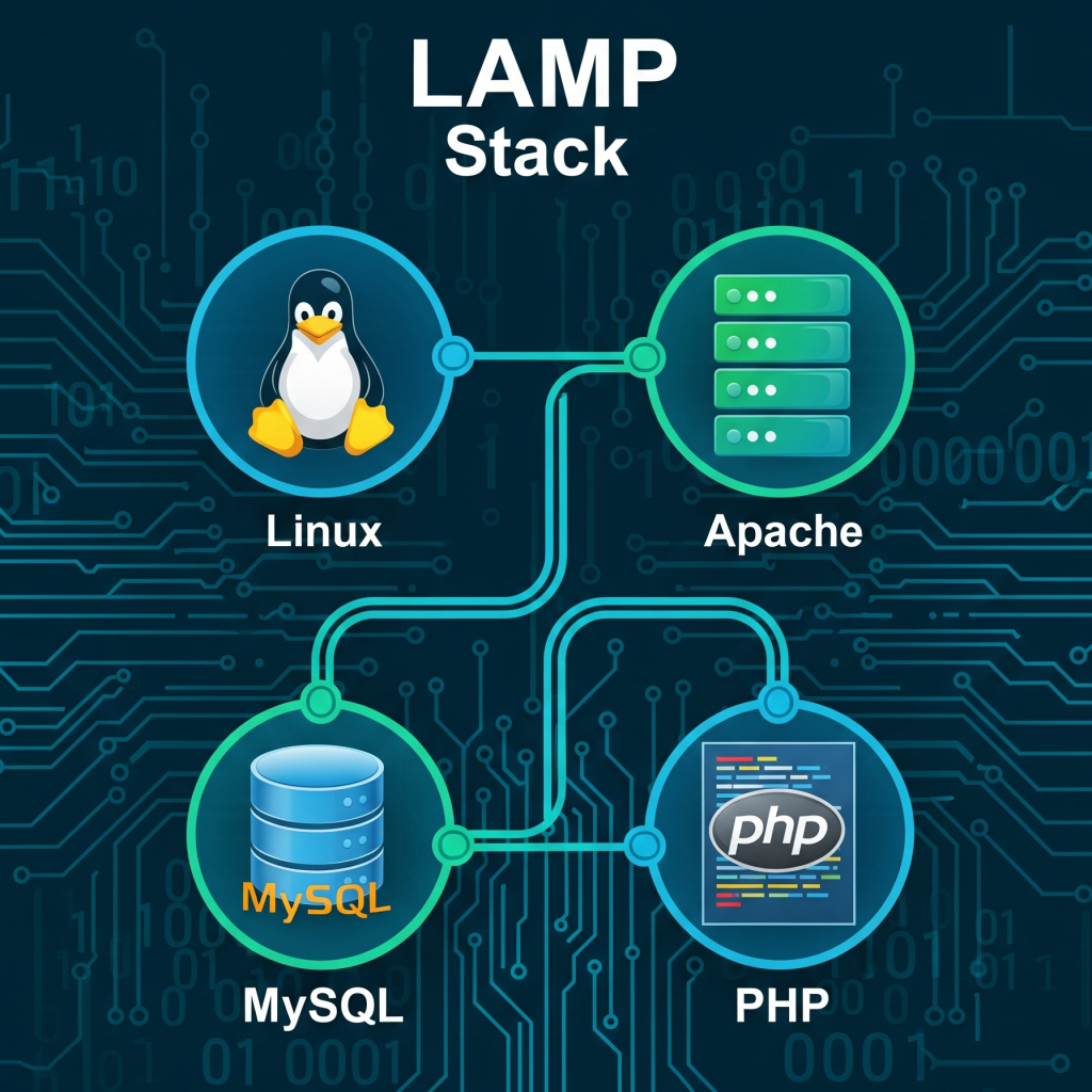Lamp Stack adalah salah satu Tech Stack dalam dunia IT