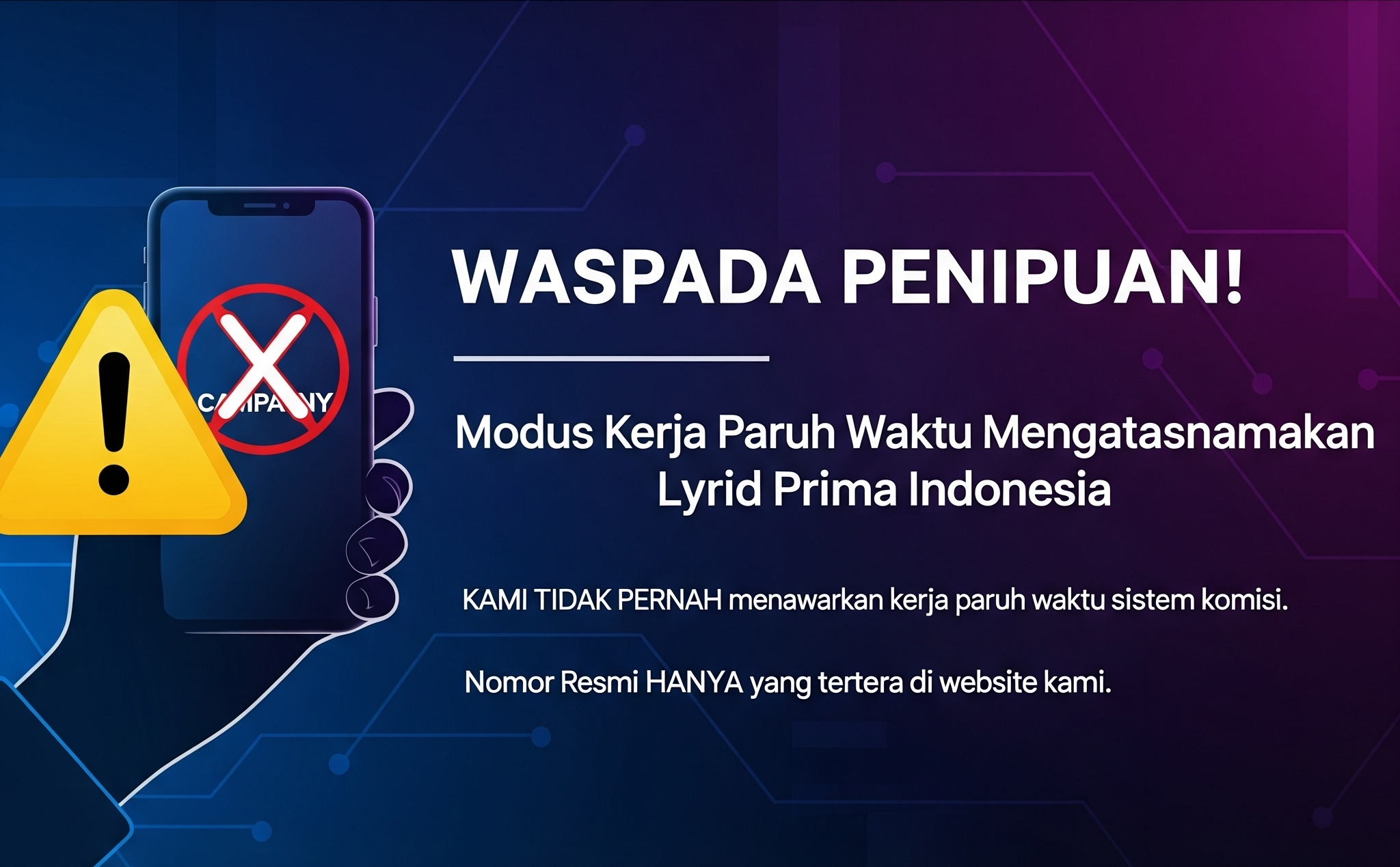 Peringatan Penipuan